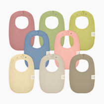 8-Pack Organic Baby Bibs for Boys, Girls - Soft Cotton Drooling and Teething Bibs for Baby Girl & Boy, Extra Absorbent, Easy to Clean & Put On for Toddler, Newborn, Infant 0-24 Months (Boho)