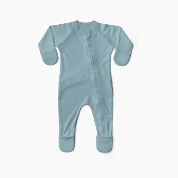 Goumi Kids Grow With You Footie- Snug Fit - Poolside, 0-3 M.