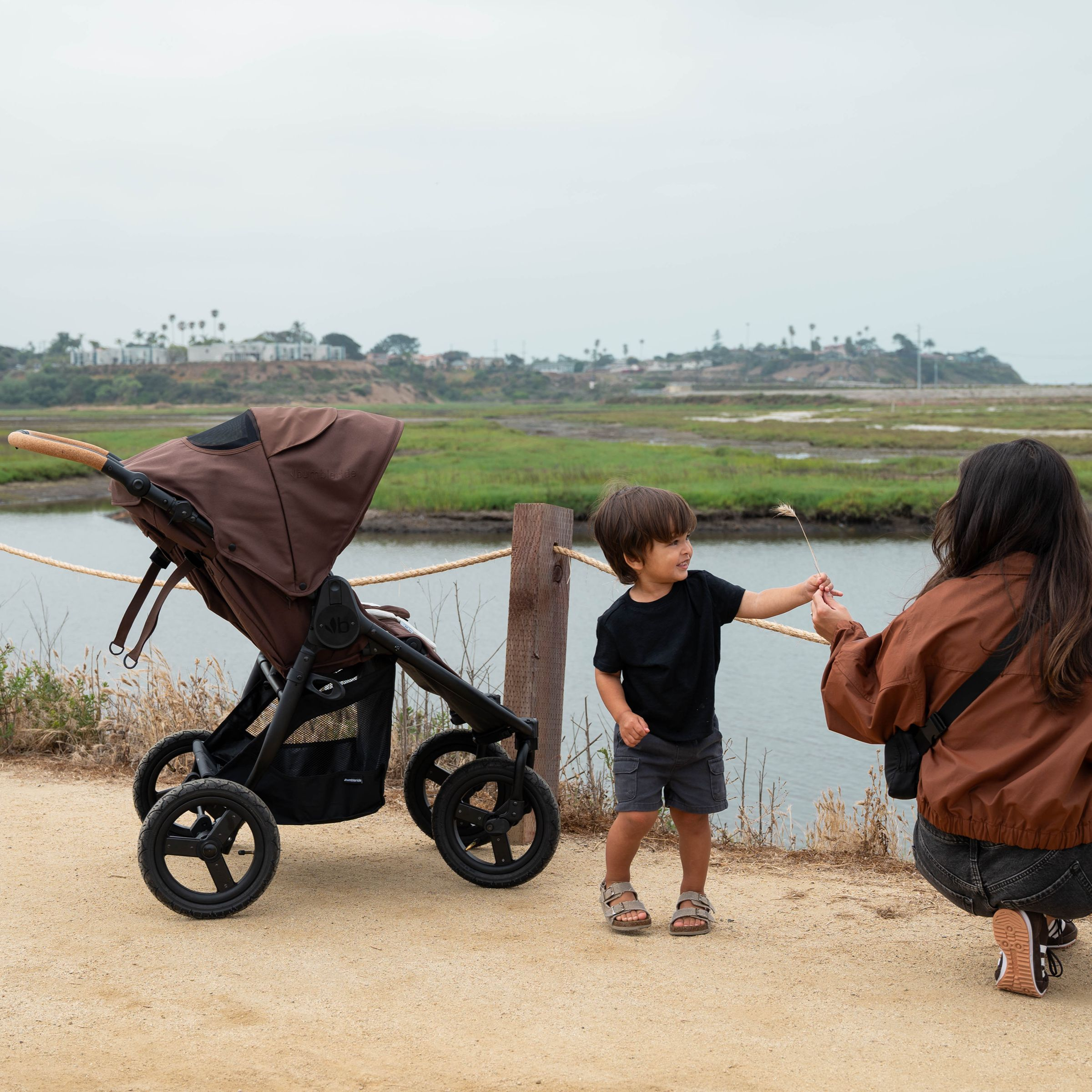 Bumbleride Indie Twin - Sand.