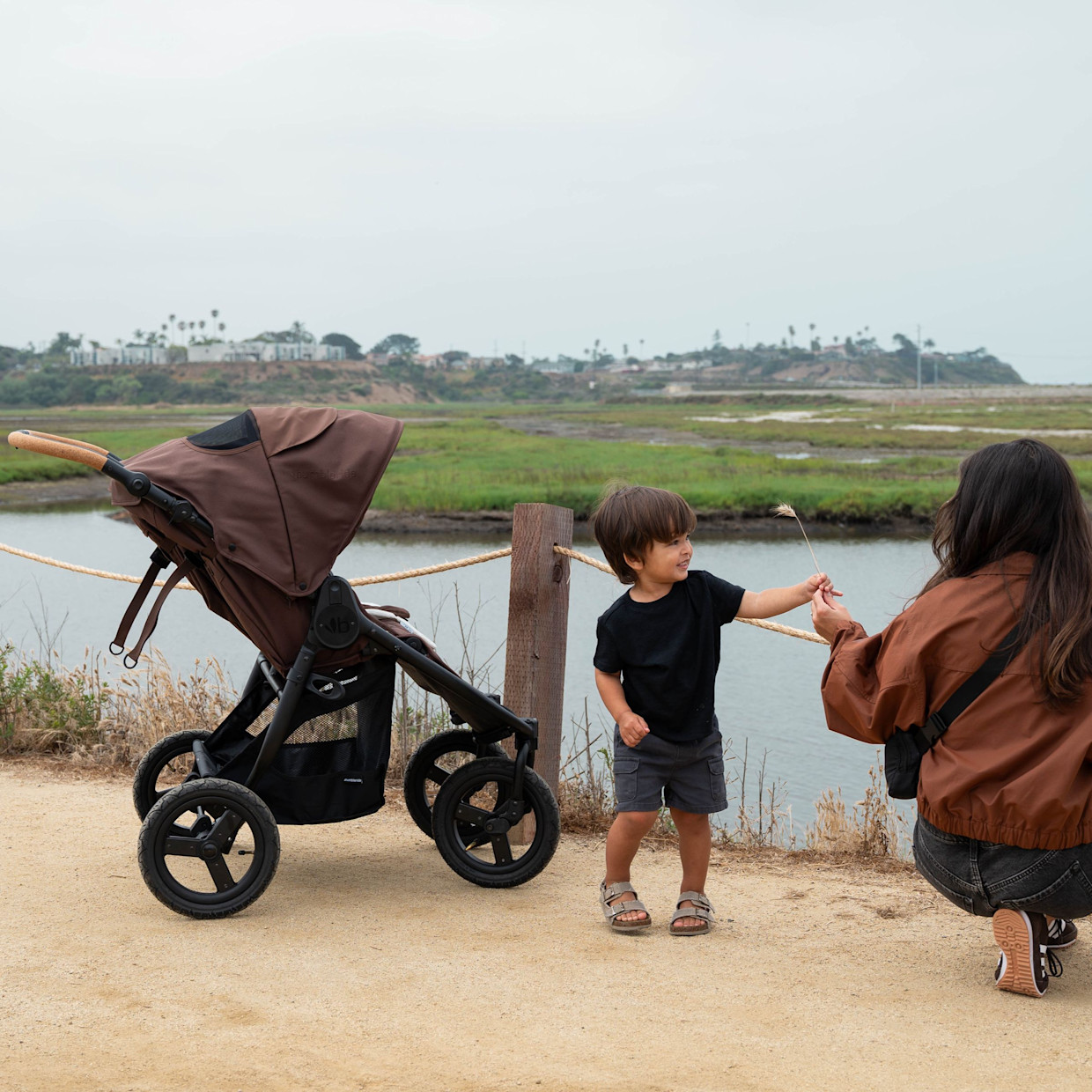 Bumbleride Indie Twin - Sand.