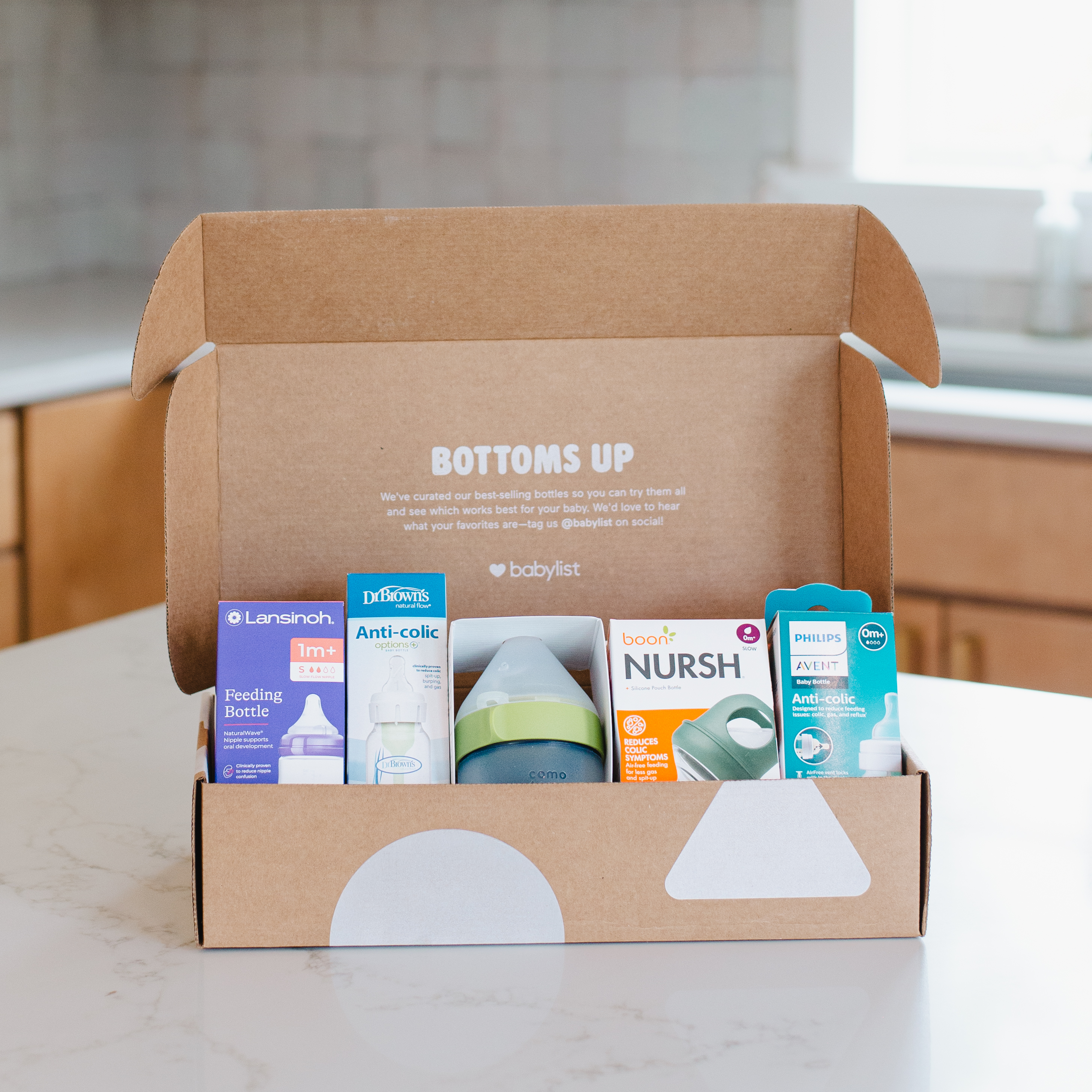 Babylist Bottle Box (5 Bottles).