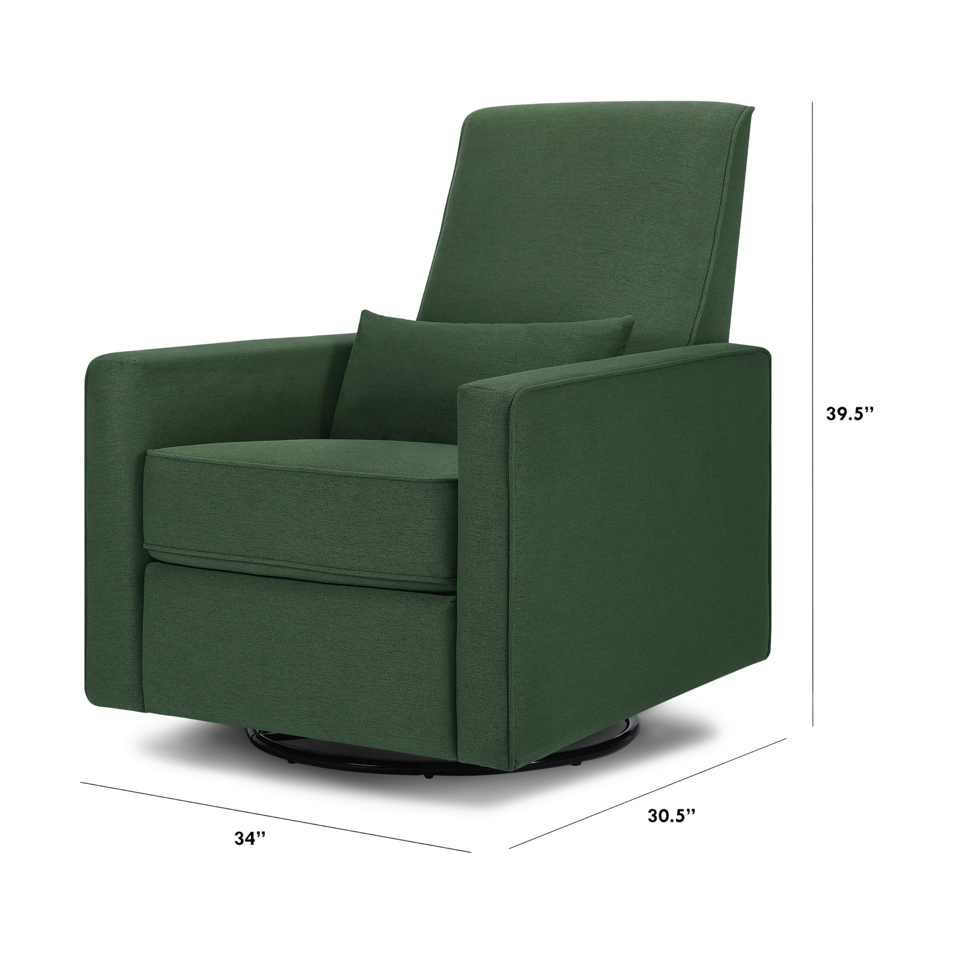 daVinci Piper Recliner - Pine Green.