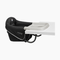 Chicco QuickSeat Hook-On Chair, Portable High Chair for Babies and Toddlers, for Children up to 37 lbs., Travel-Friendly | Graphite/Grey