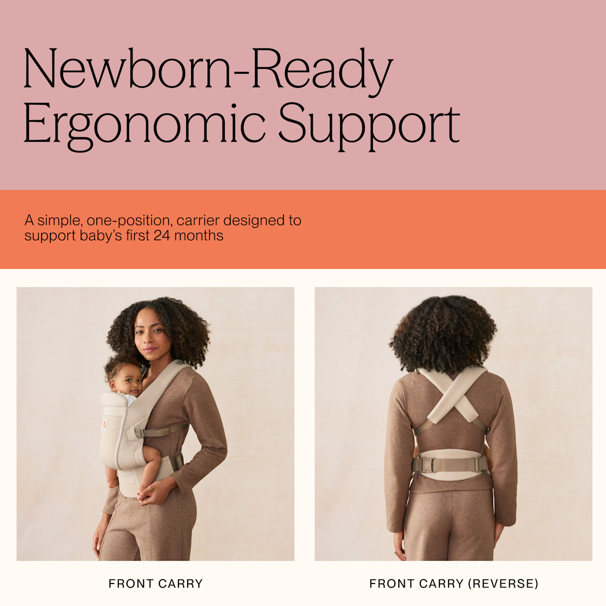 Ergobaby Omni Lite Mesh Carrier - Slate Blue.