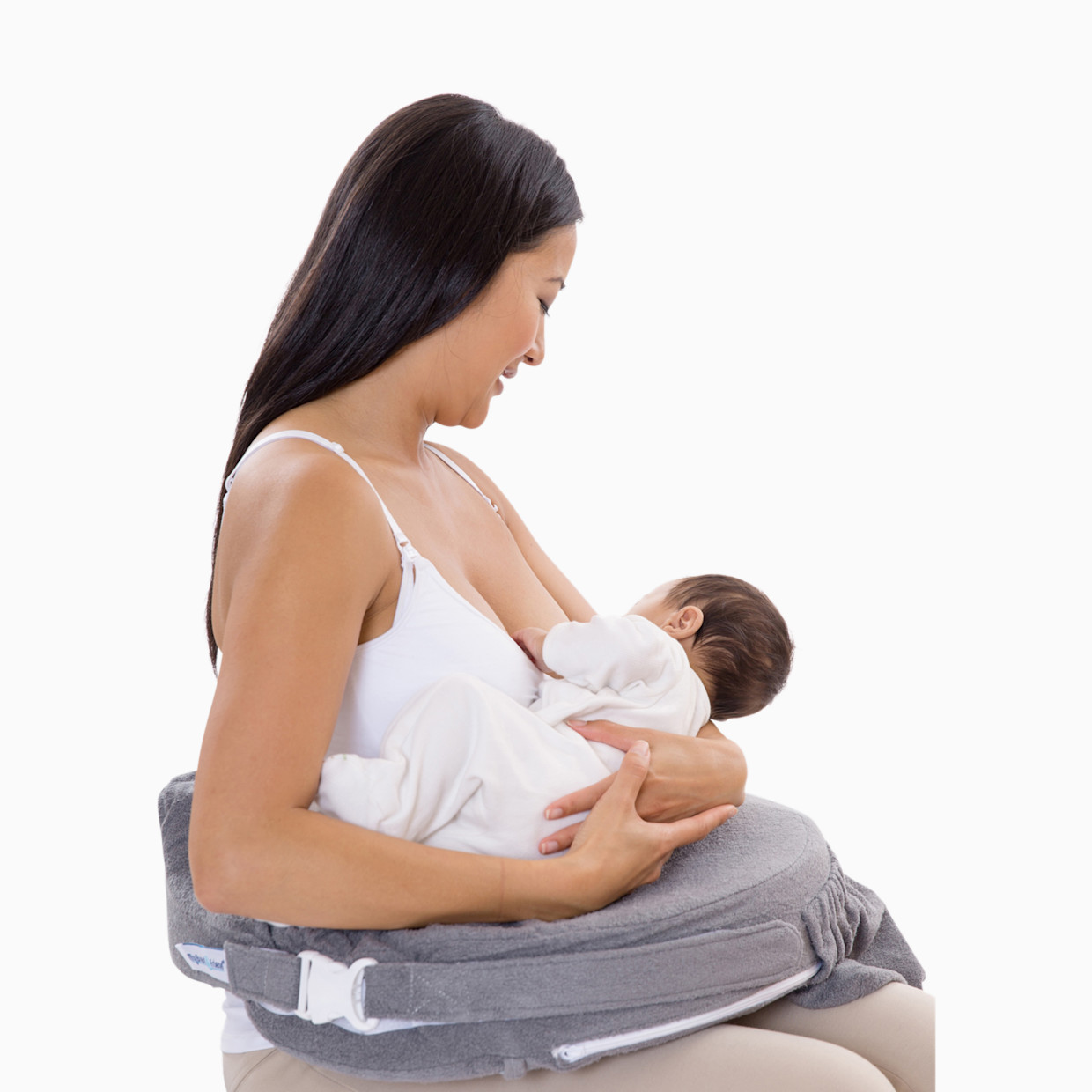 My Brest Friend Deluxe Nursing Pillow - Evening Gray.