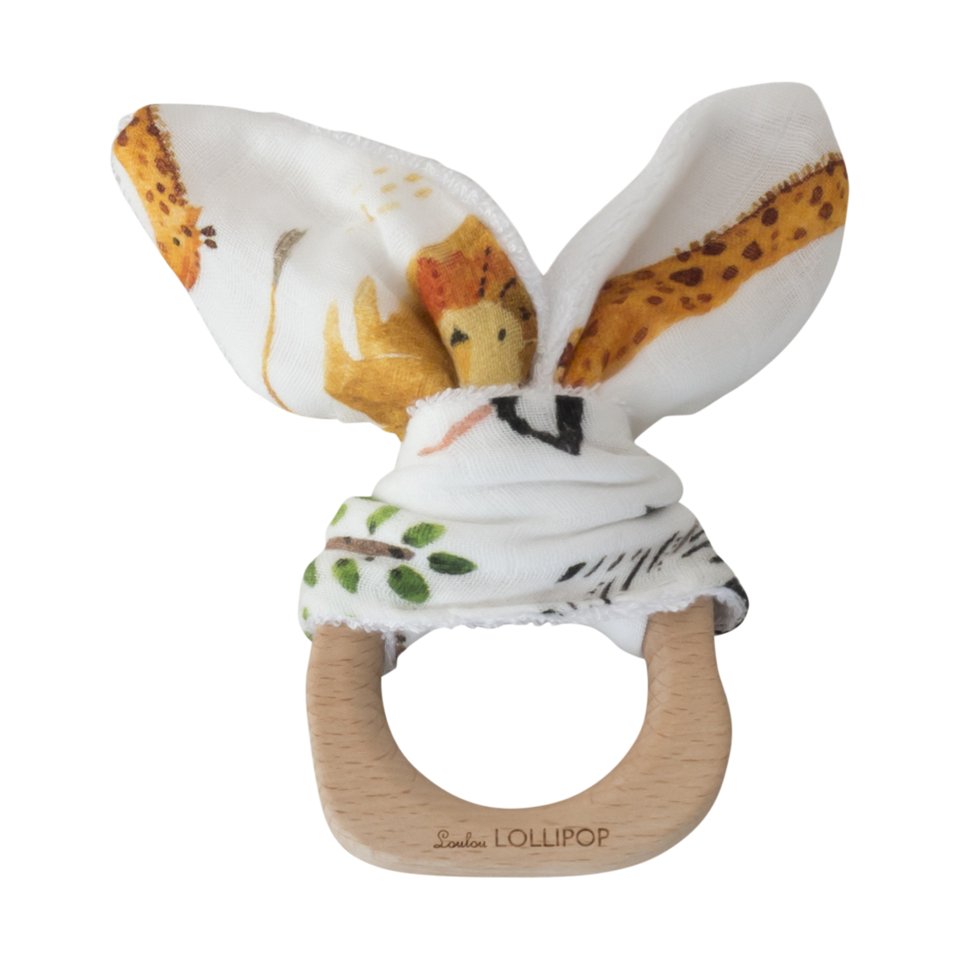 loulou lollipop bunny ear teether