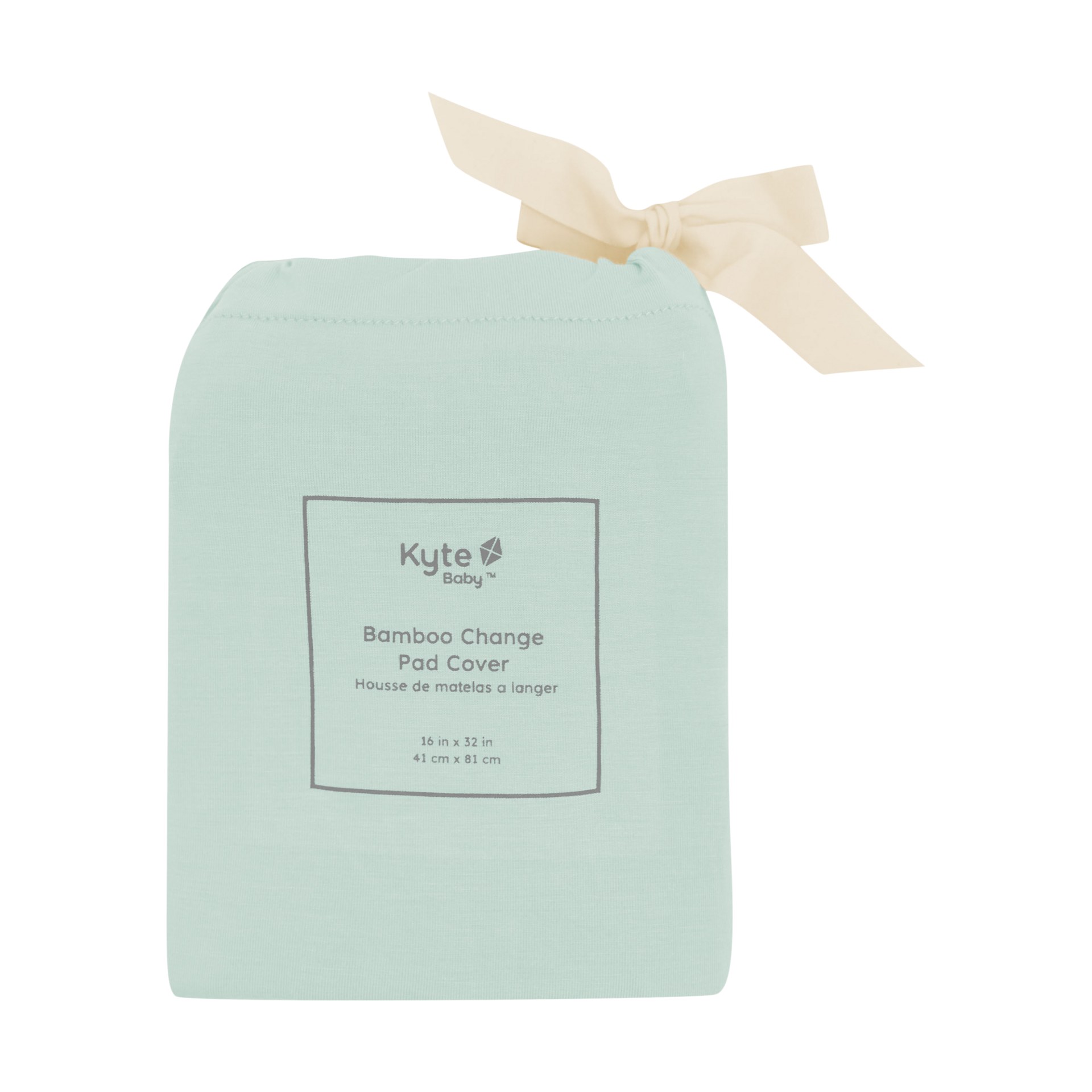 Kyte Baby Changing Pad Cover - Sage.