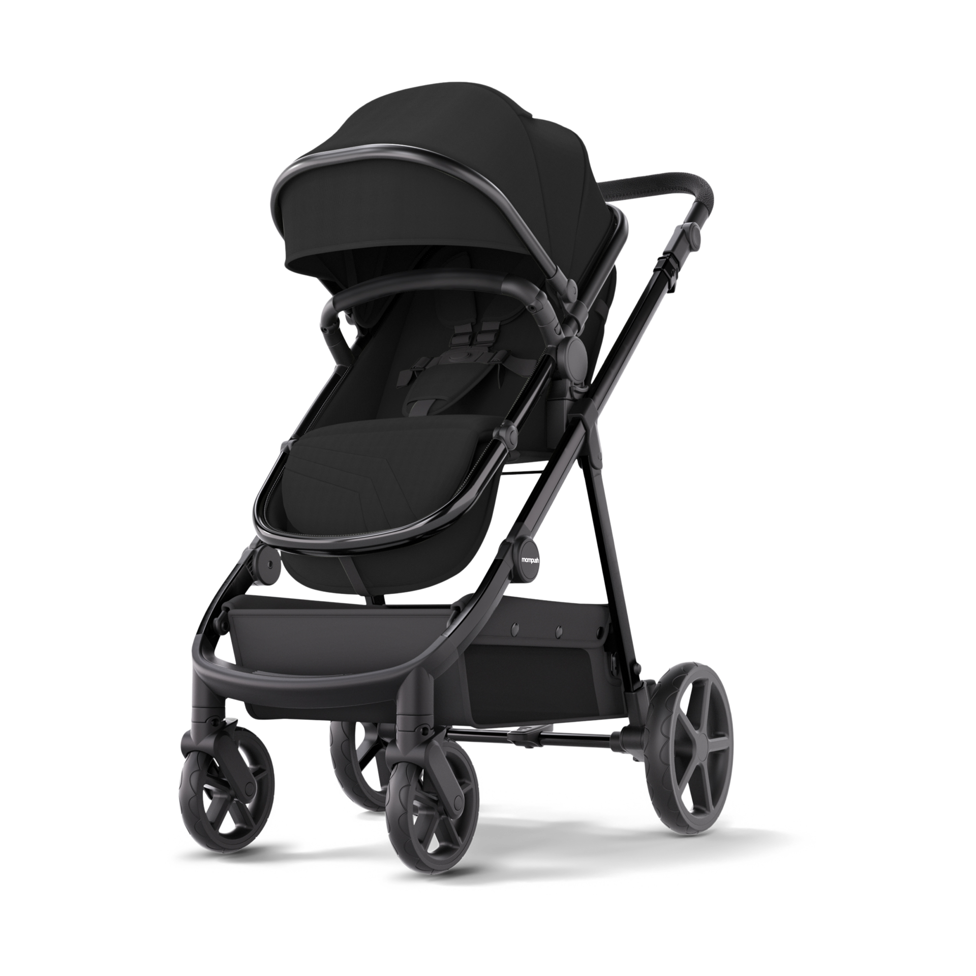 Mompush Meteor 2 Stroller - Black.