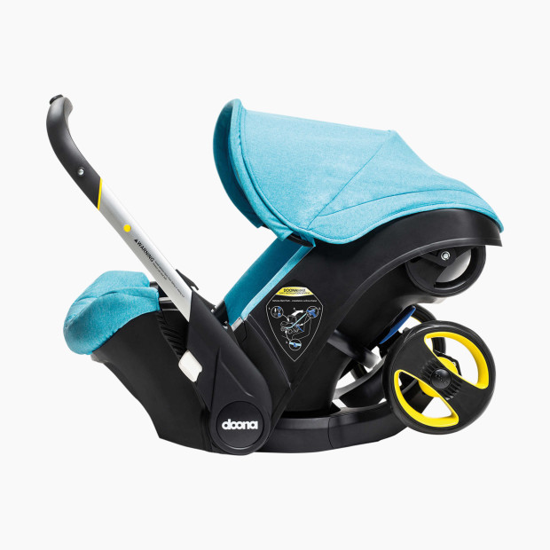 Doona Infant Car Seat/Stroller - Turquoise/Sky.