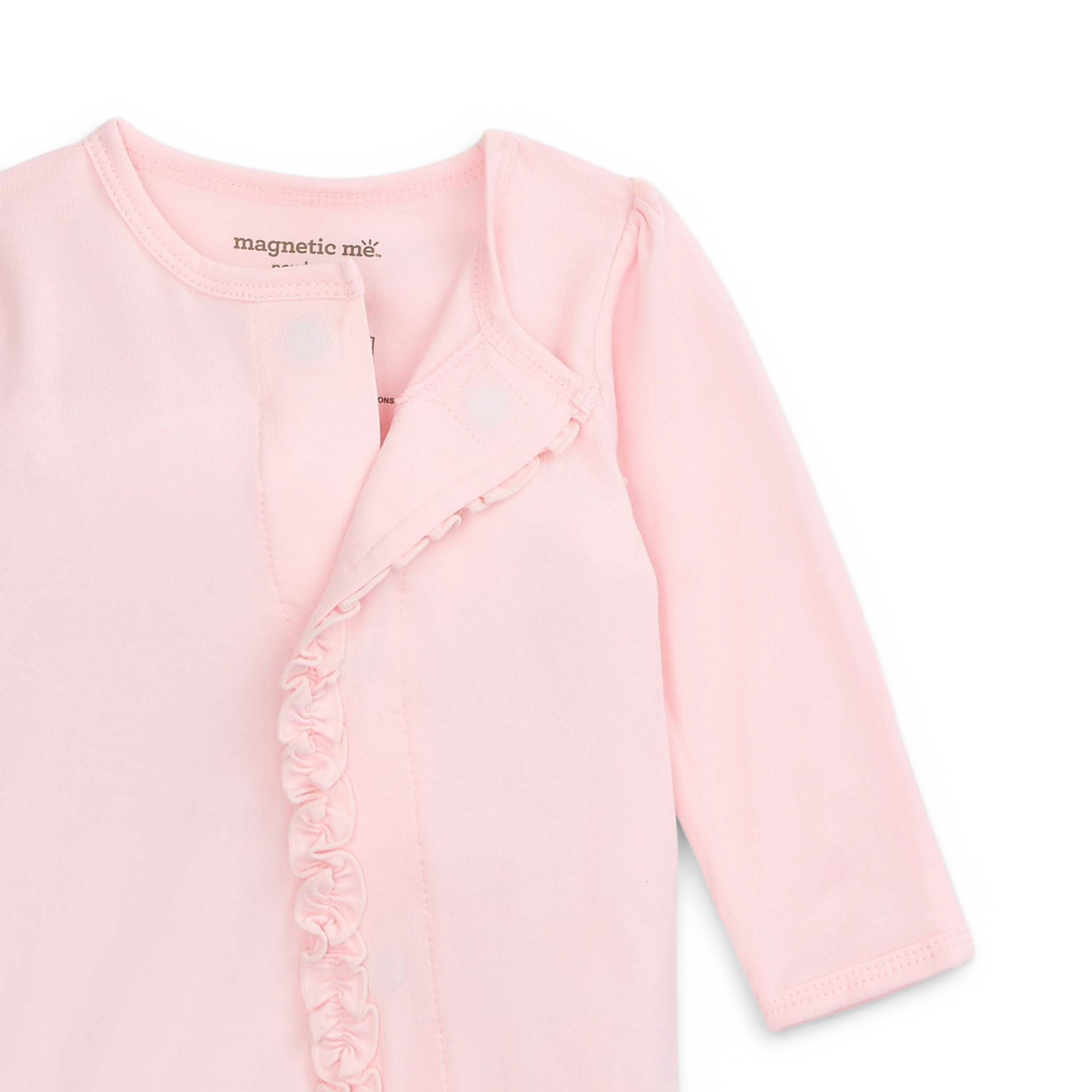 Magnetic Me Modal Magnetic Ruffle Footie.