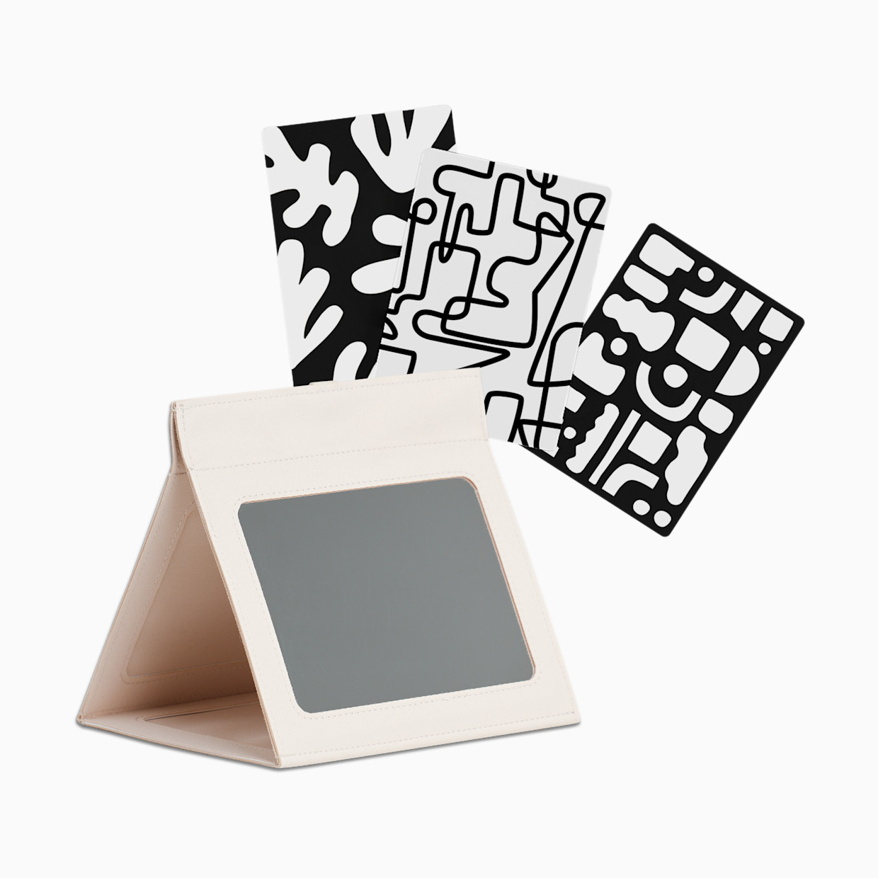 Lalo Tummy Time Mirror + Art Cards.