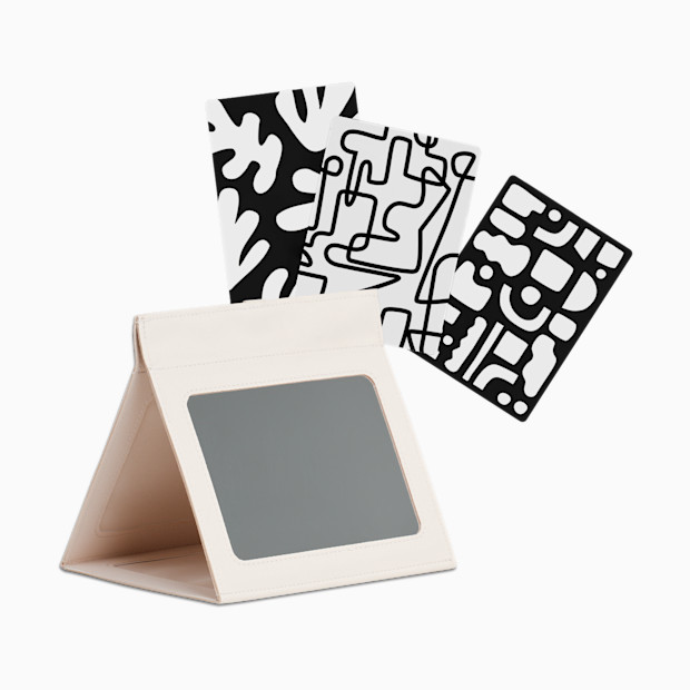 Lalo Tummy Time Mirror + Art Cards.