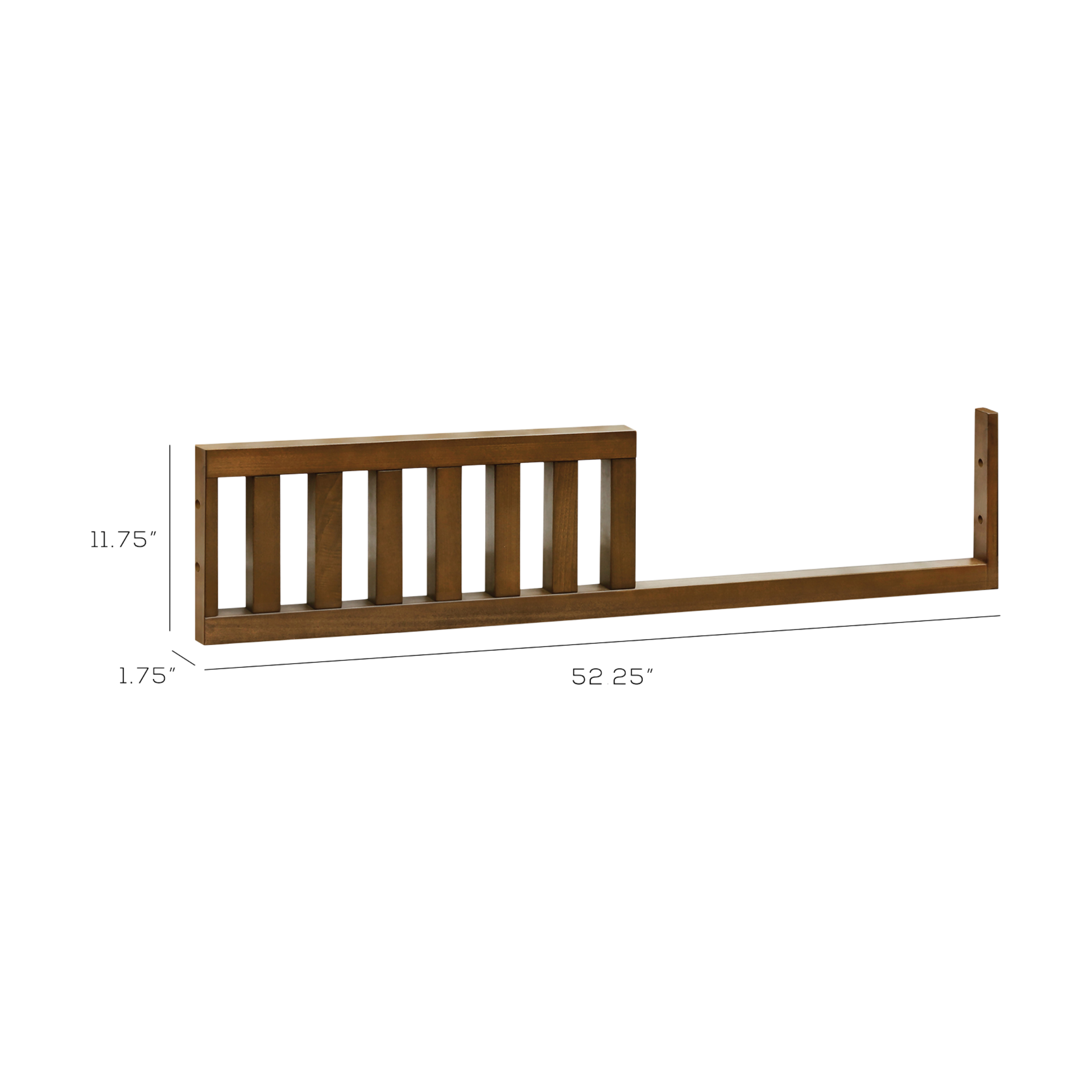Ubabub Toddler Bed Conversion Kit for Nifty - Walnut.