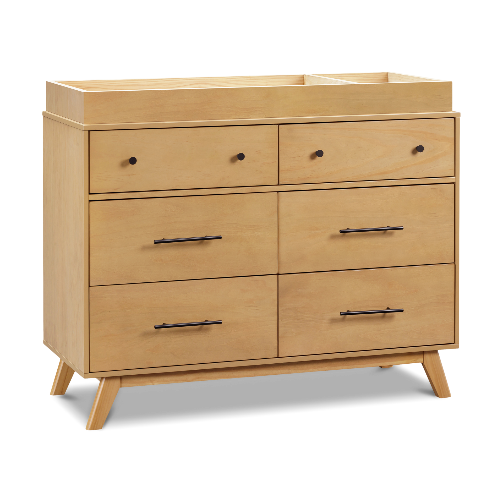 daVinci Otto 6-Drawer Dresser - Honey.