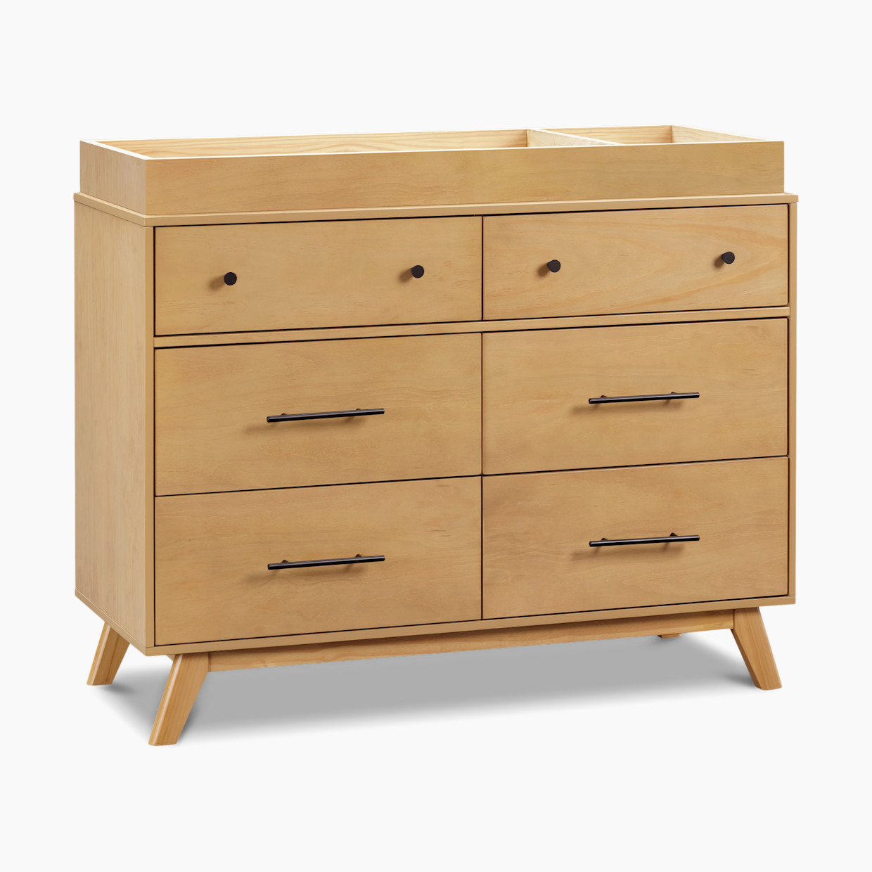 daVinci Otto 6-Drawer Dresser - Honey.