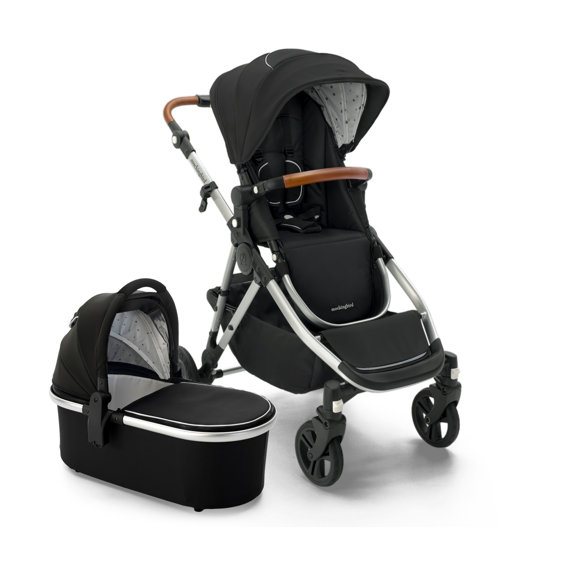 Thumbnail of Black/Watercolor Canopy With Penny Leather