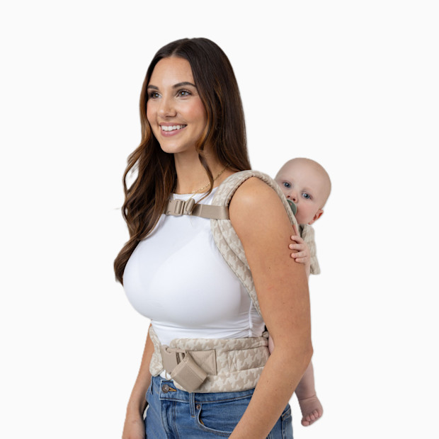 MABĒ The Monarch Baby Buckle Carrier - Houndstooth.