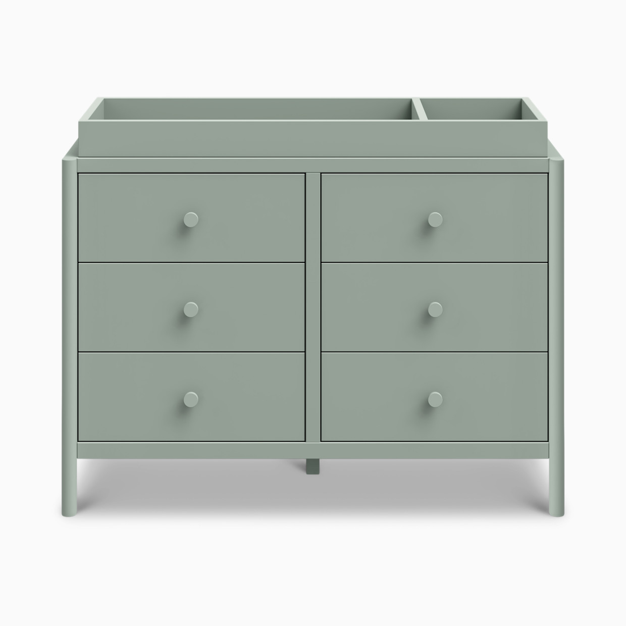 daVinci Birdie 6-Drawer Dresser - Light Sage.