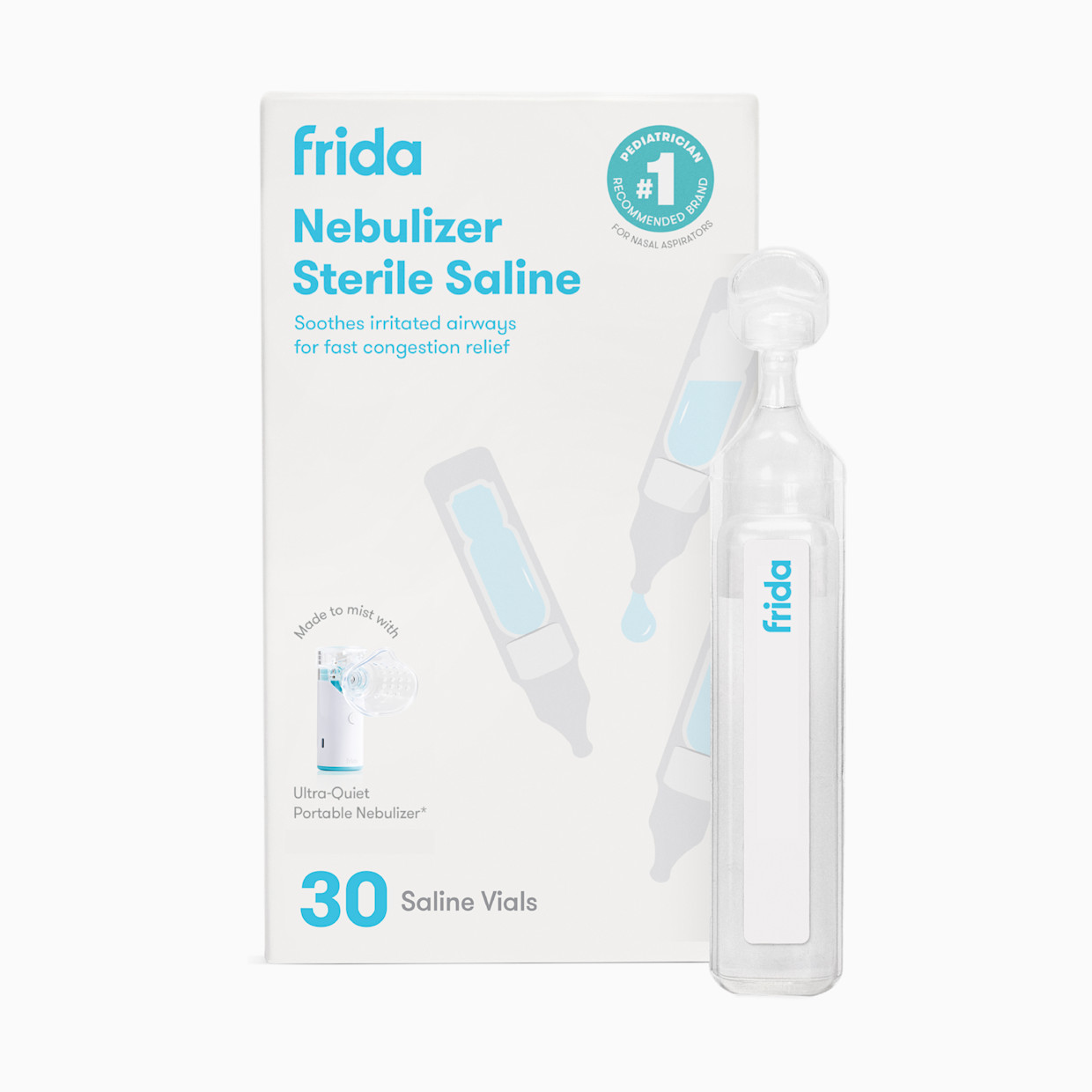 Frida Baby Nebulizer Sterile Saline Vials - 30.