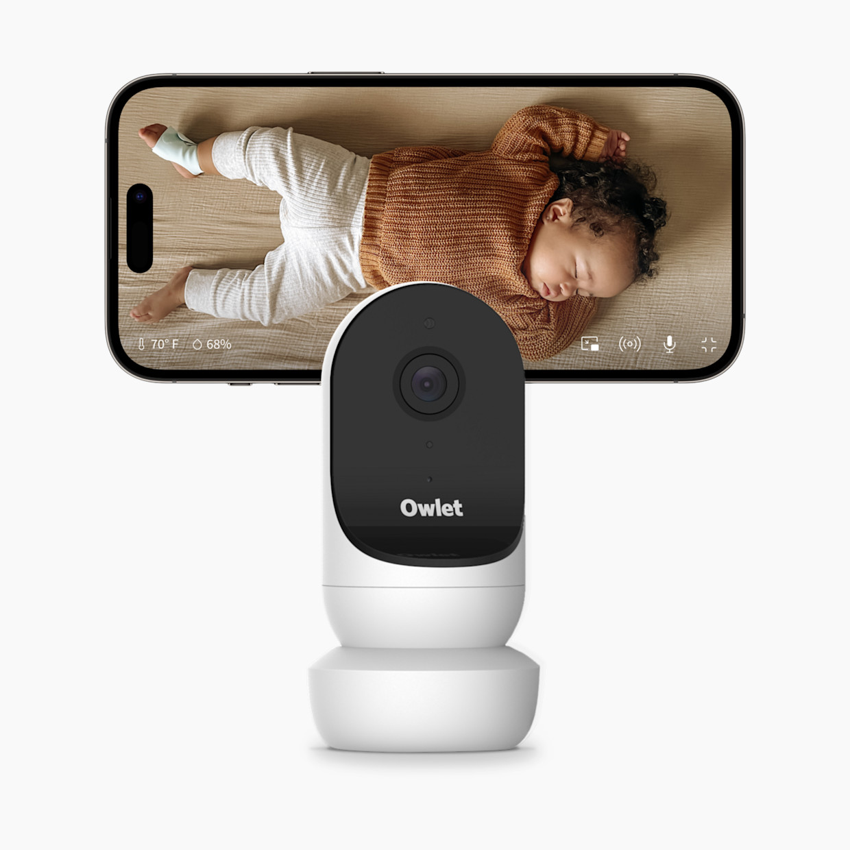 Owlet Cam 2 HD Video Baby Monitor - White.