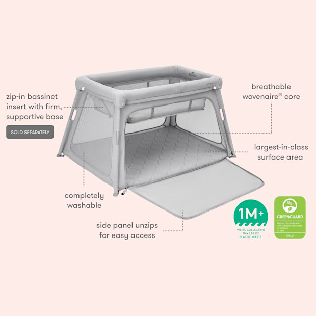 Newton Baby Deluxe Travel Crib & Play Yard.