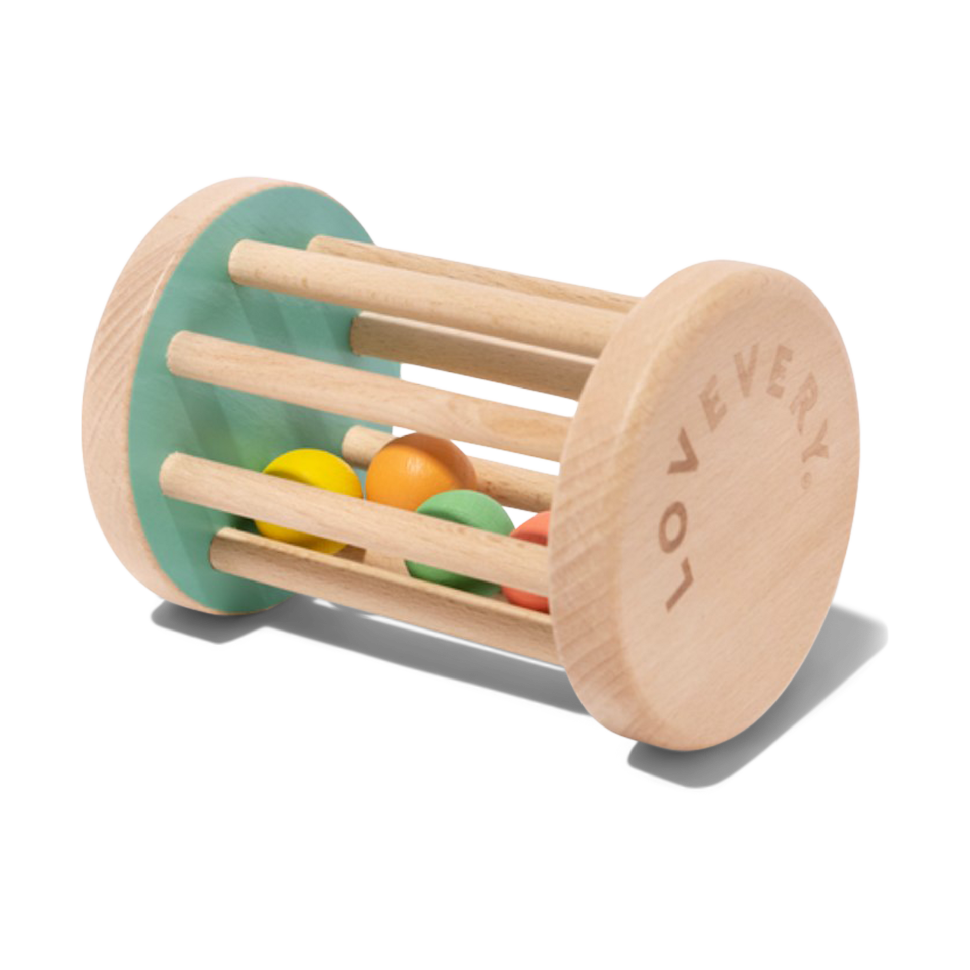 Lovevery Montessori Baby Rolling Rattle.
