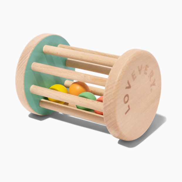 Lovevery Montessori Baby Rolling Rattle.