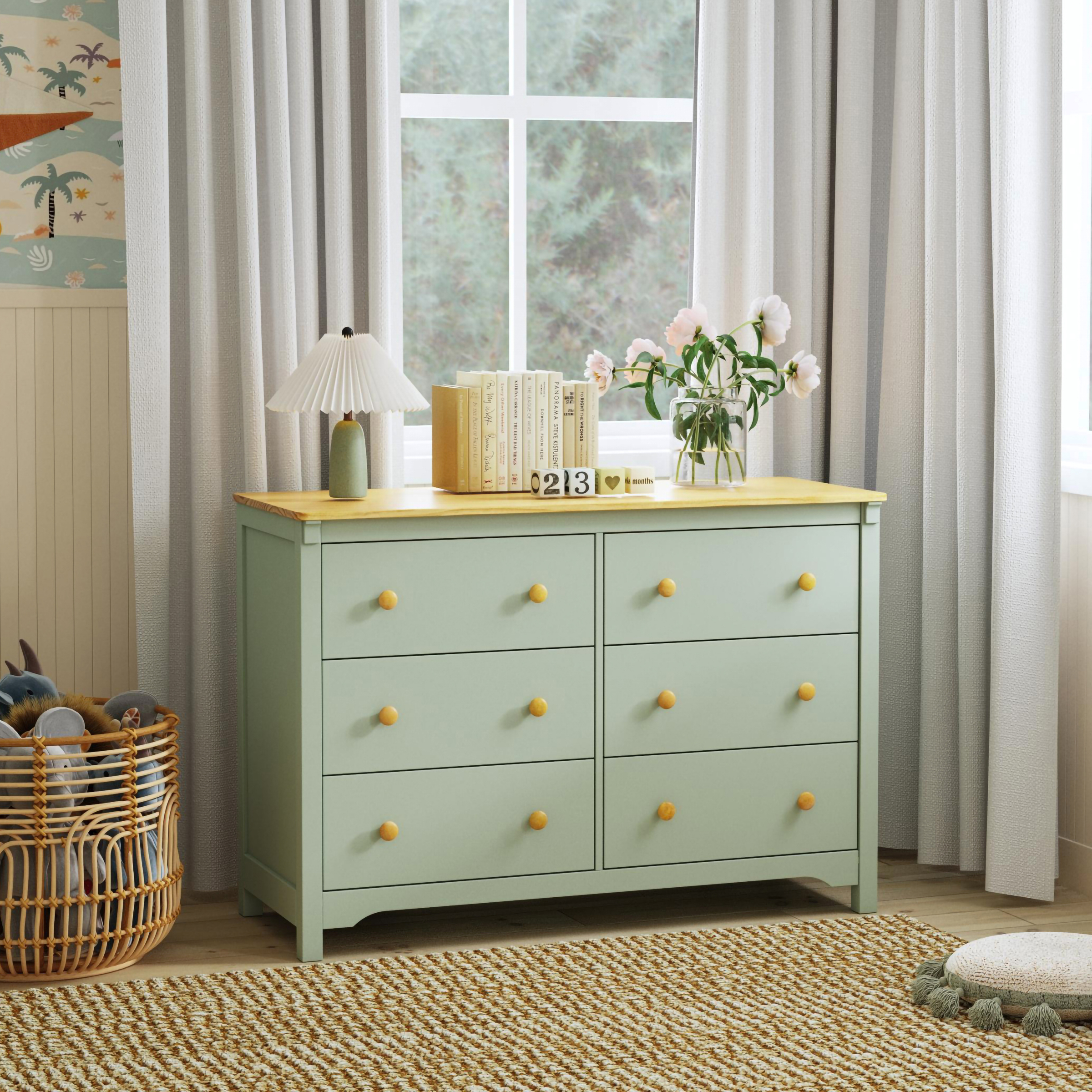 daVinci Shea 6-Drawer Dresser.