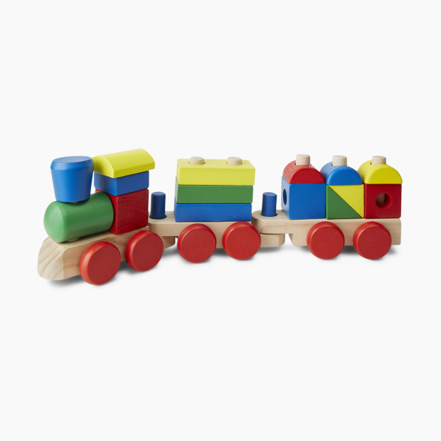Melissa & Doug Stacking Train Toddler Toy.