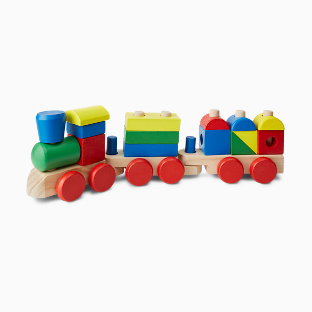 Melissa & Doug Stacking Train Toddler Toy.