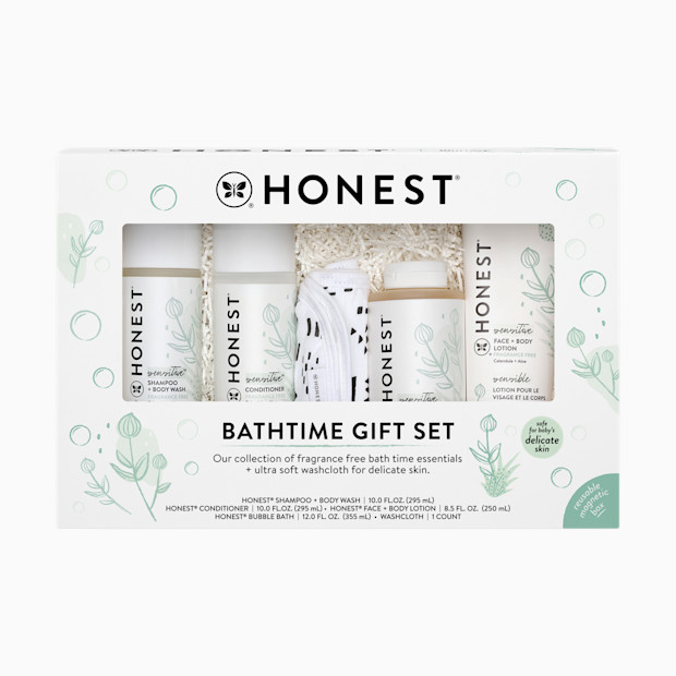 The Honest Company Bath Gift Set - Sensitive (Fragrance Free).