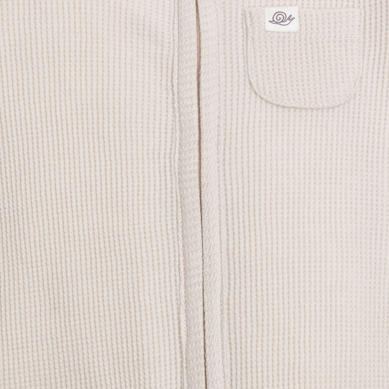 Tiny Kind Organic Waffle Footie.