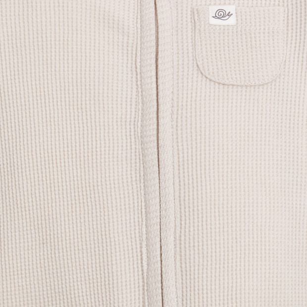 Tiny Kind Organic Waffle Footie.