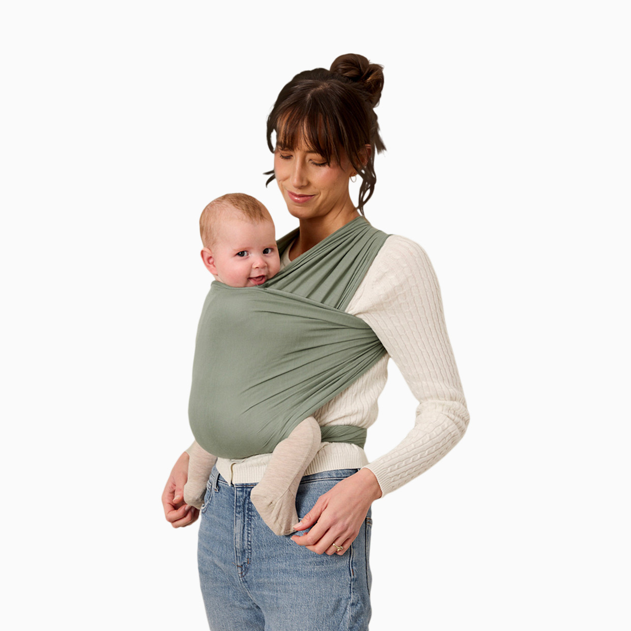 Solly Baby Wrap Carrier - Ivy.
