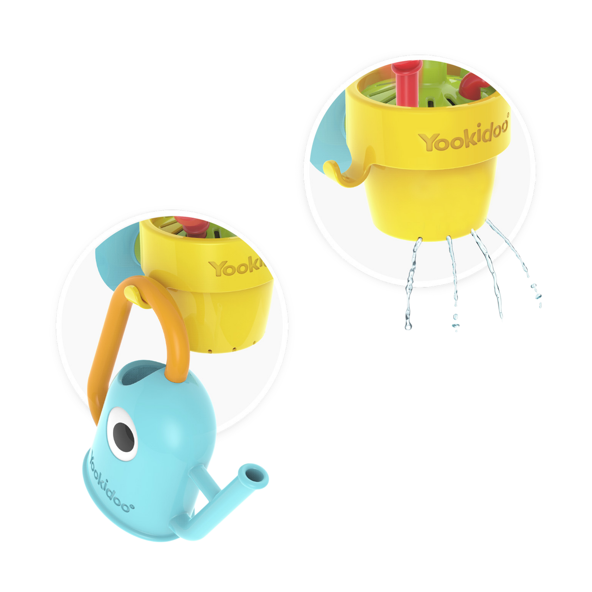 Yookidoo Peek-a-Bee Tub Flower.