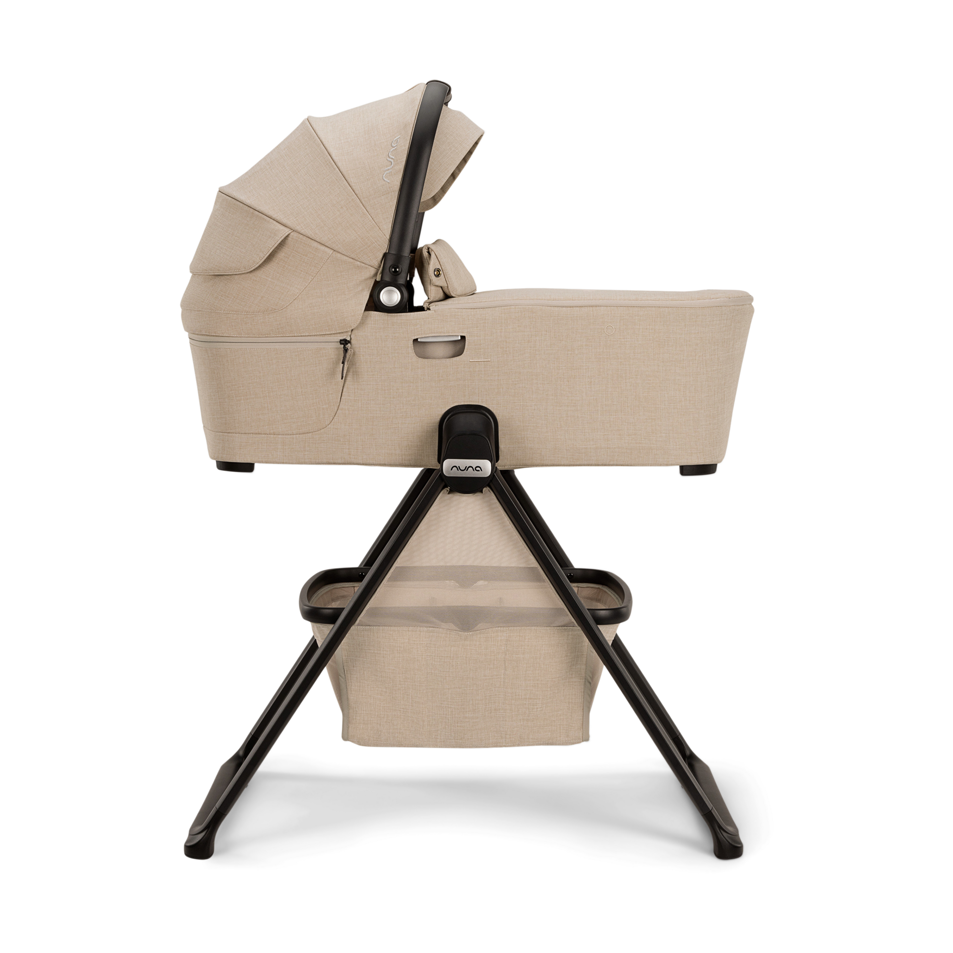 Nuna DEMI next bassinet & stand - Biscotti.