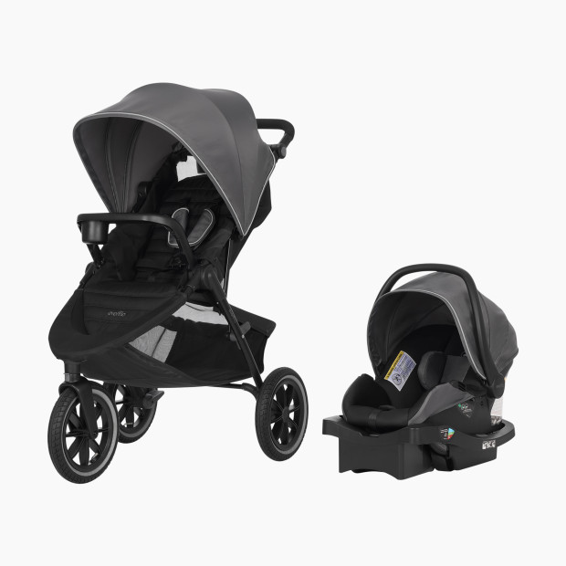Evenflo Folio3 Jog & Stroll Travel System with LiteMax Infant Car Seat.