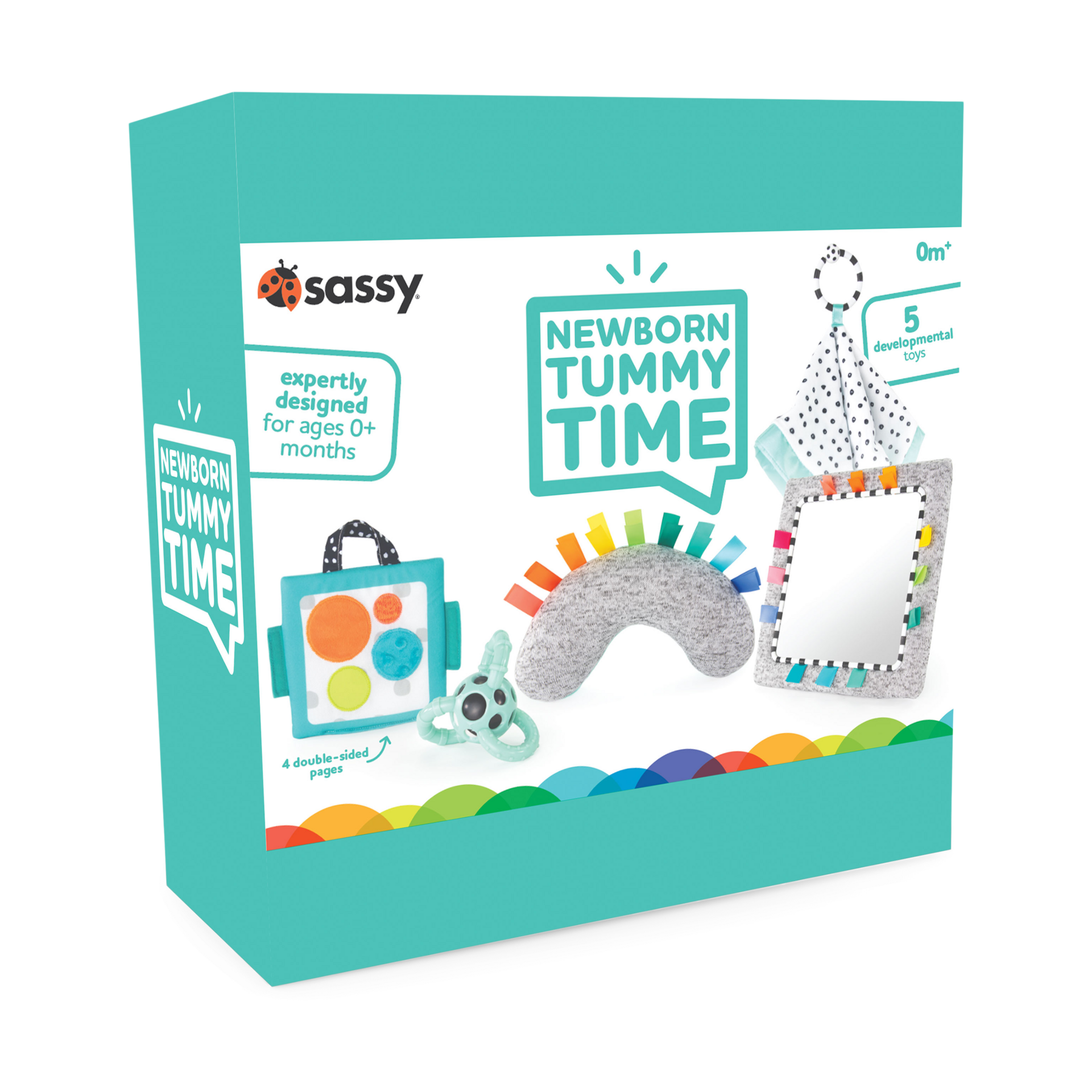 Sassy Newborn Tummy Time Gift Set.