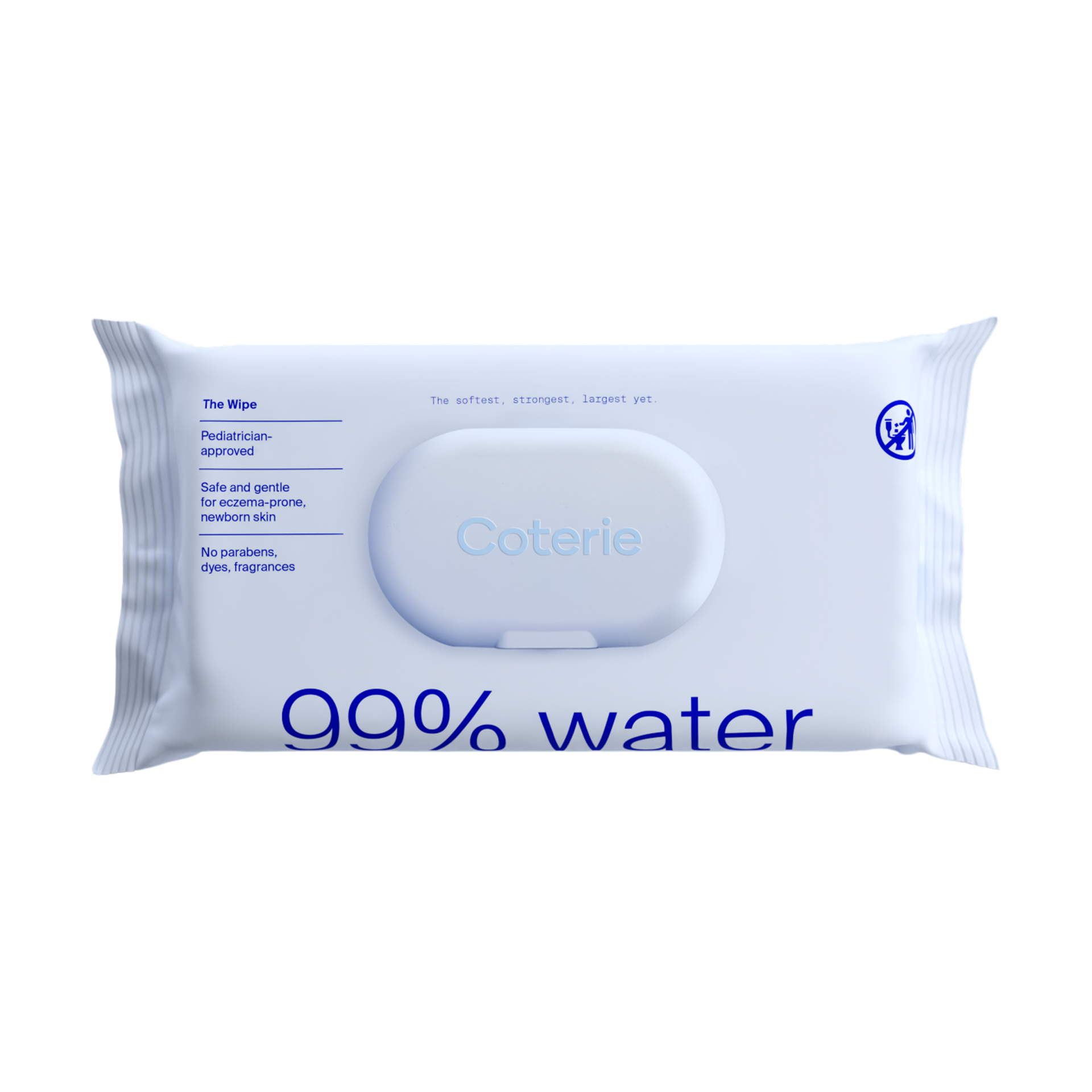 Coterie Compostable Water Wipes (4 Pack) - 224.