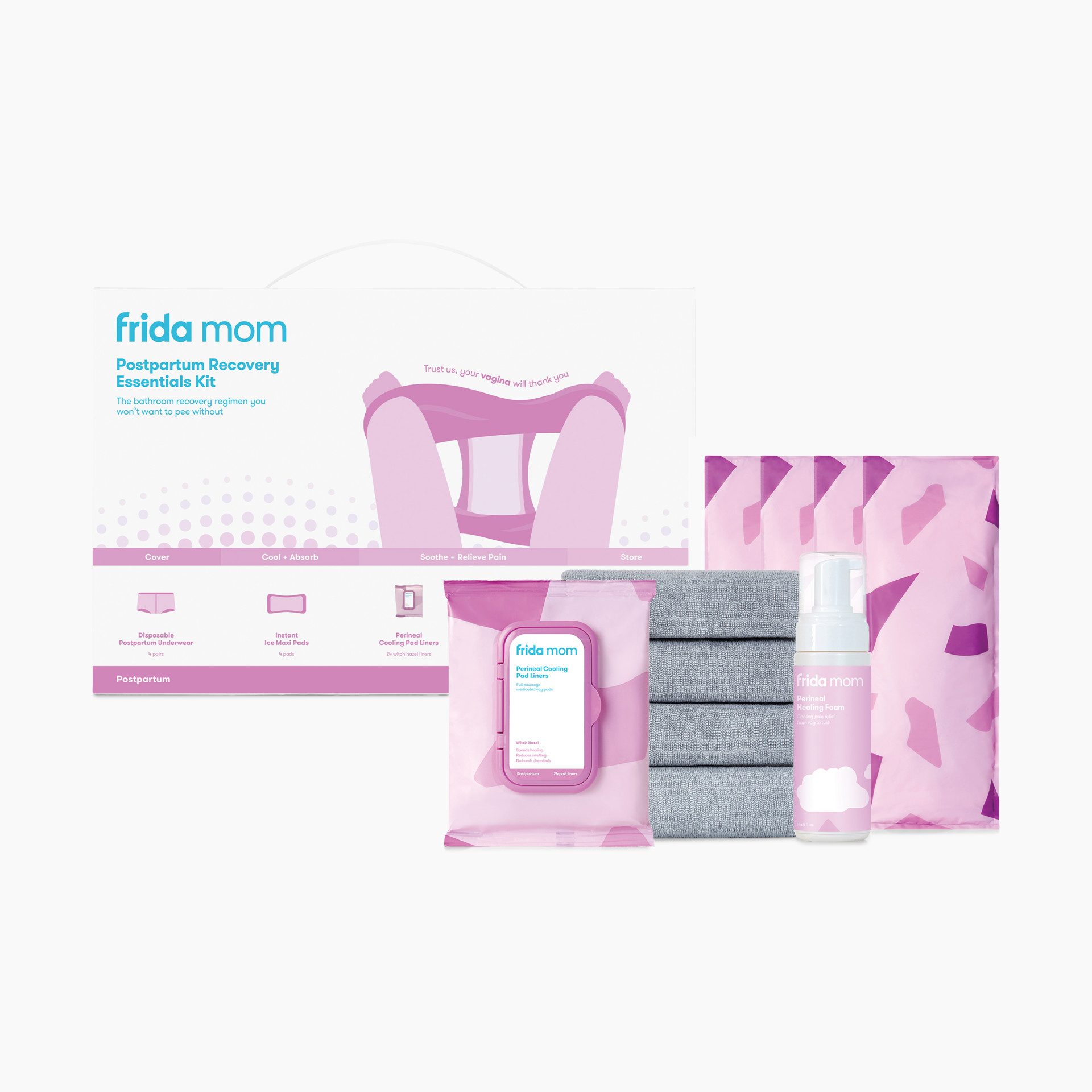 Mom and Baby Hospital Bag Essentials Set - Complete Postpartum Care Kit  with Postpartum Essentials, Baby Essentials, and New Mom Gifts for Labor