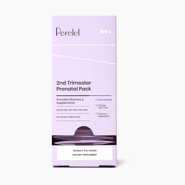 Perelel 2nd Trimester Pack - Prenatal Vitamins & Supplements - 30.