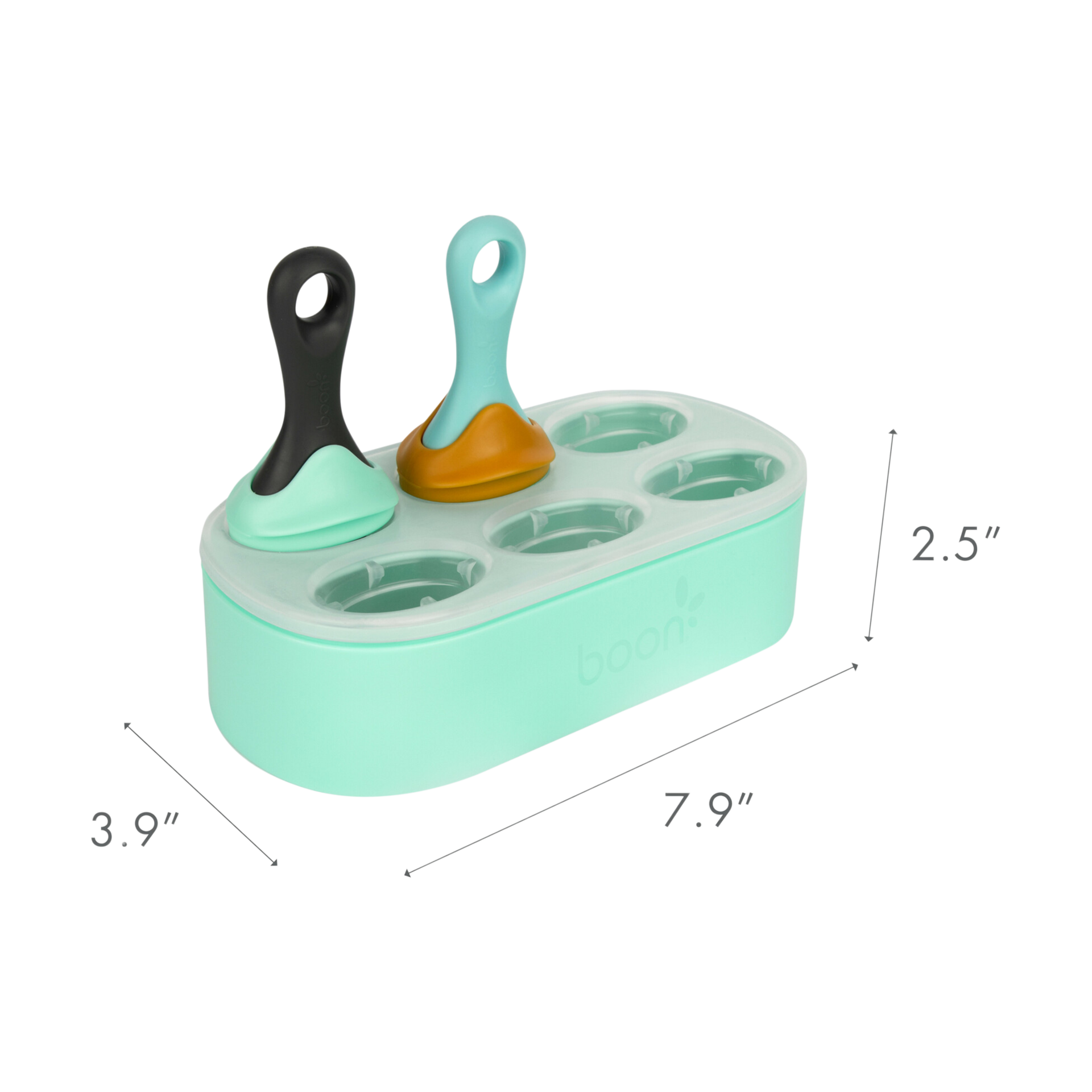 Boon Pulp Popsicle & Freezer Tray + Pulp Silicone Feeder Bundle.
