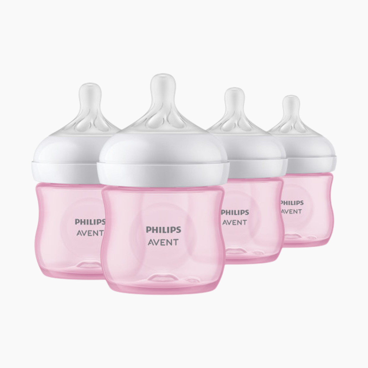 Philips Avent Avent Natural Baby Bottle With Natural Response Nipple - Pink, 4 Oz, 4.
