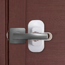 Dreambaby 3-Pack Lever Handle Door Lock, White