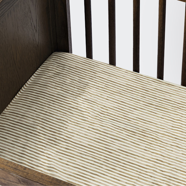 babyletto All-Stages Midi Organic Brushed Cotton Crib Sheet.