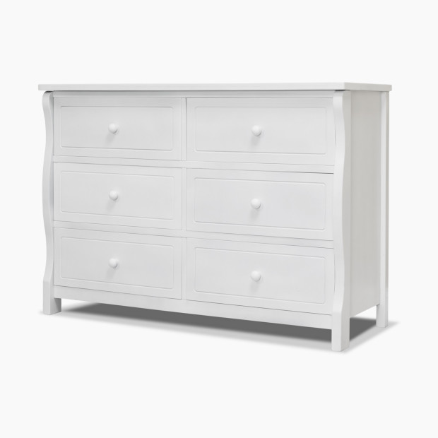 Sorelle Princeton Elite Double Dresser - White.