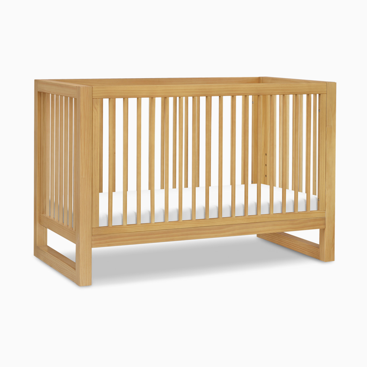 Namesake Nantucket 3-in-1 Convertible Crib with Toddler Bed Conversion Kit - Honey.