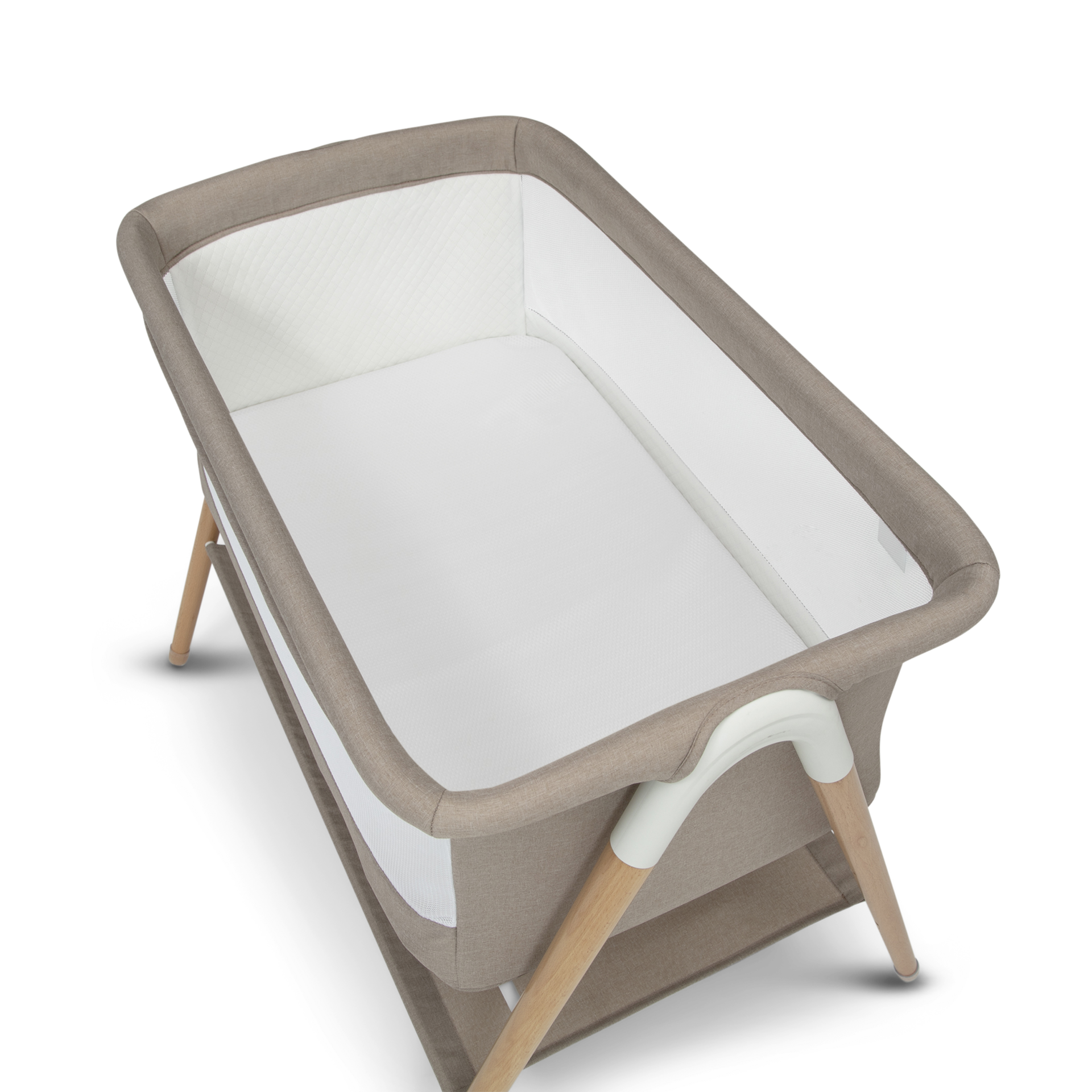 Delta Children Bondi Beechwood By The Bed Bassinet.