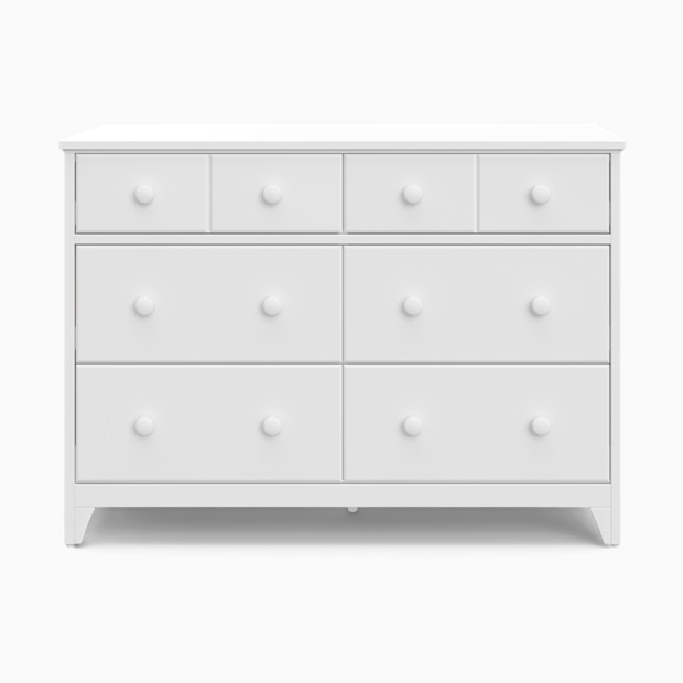 Storkcraft Moss 6 Drawer Double Dresser.