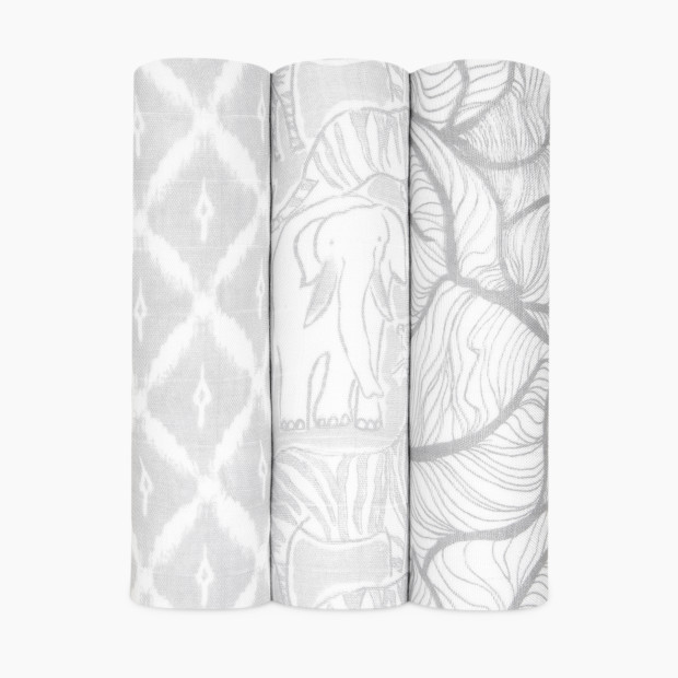 Aden + Anais Silky-Soft Swaddles 3-Pack - Culture Club.